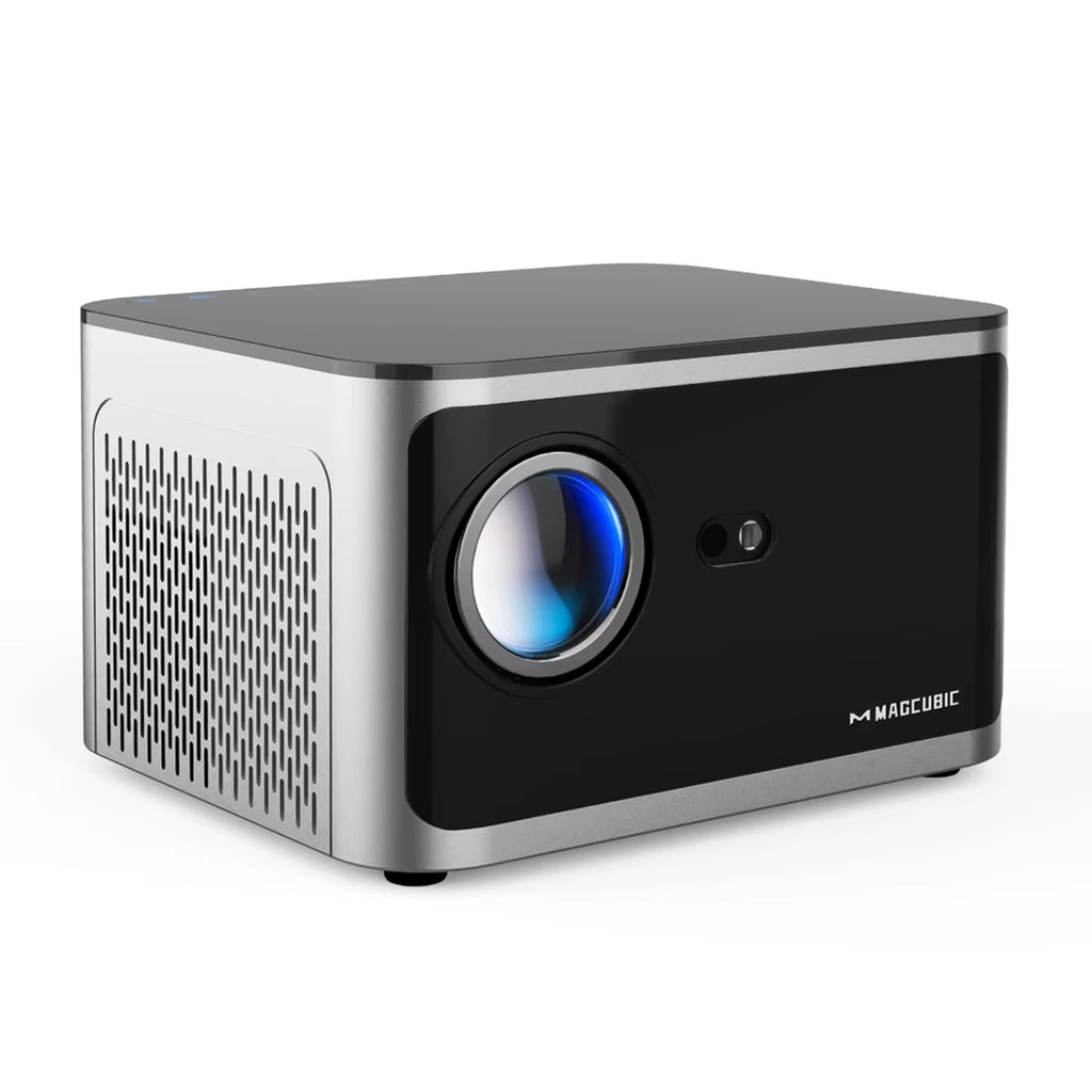 4K Smart Projector with Android 11, 580 ANSI Lumens, 1920x1080P Full HD, Wifi 6, Bluetooth 5.0, Allwinner H713, and Voice Control for Home Theater