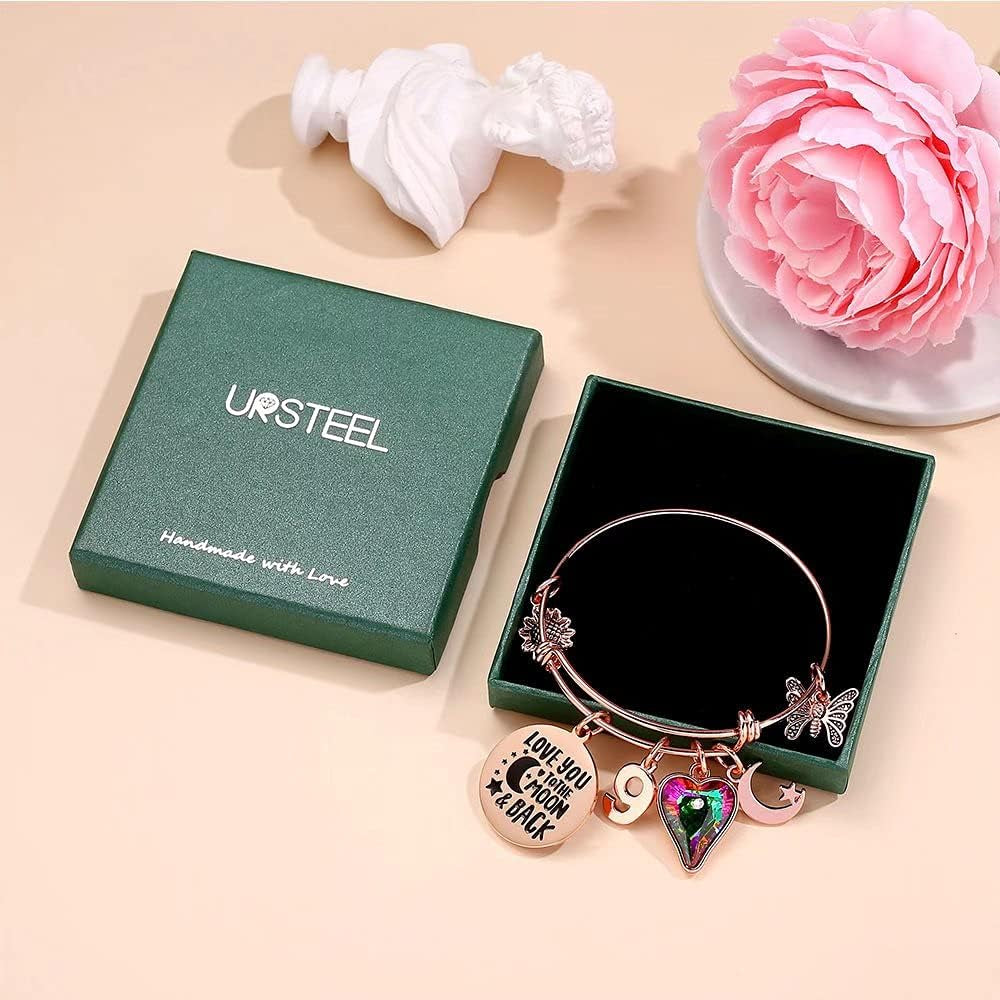 Elegant Charm Bracelets for Women and Girls - Perfect Birthday Gifts for All Ages, Ideal for Daughters, Sisters, Friends, Teens, Moms, and Grandmothers