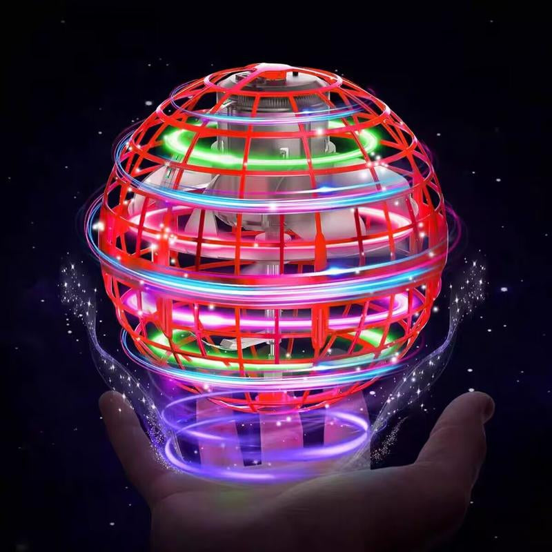 2025 Premium Aurora Effect LED Spinning Ball - Safe and Durable Design for Skill Development and Interactive Play, Compact and Portable for Indoor and Outdoor Use