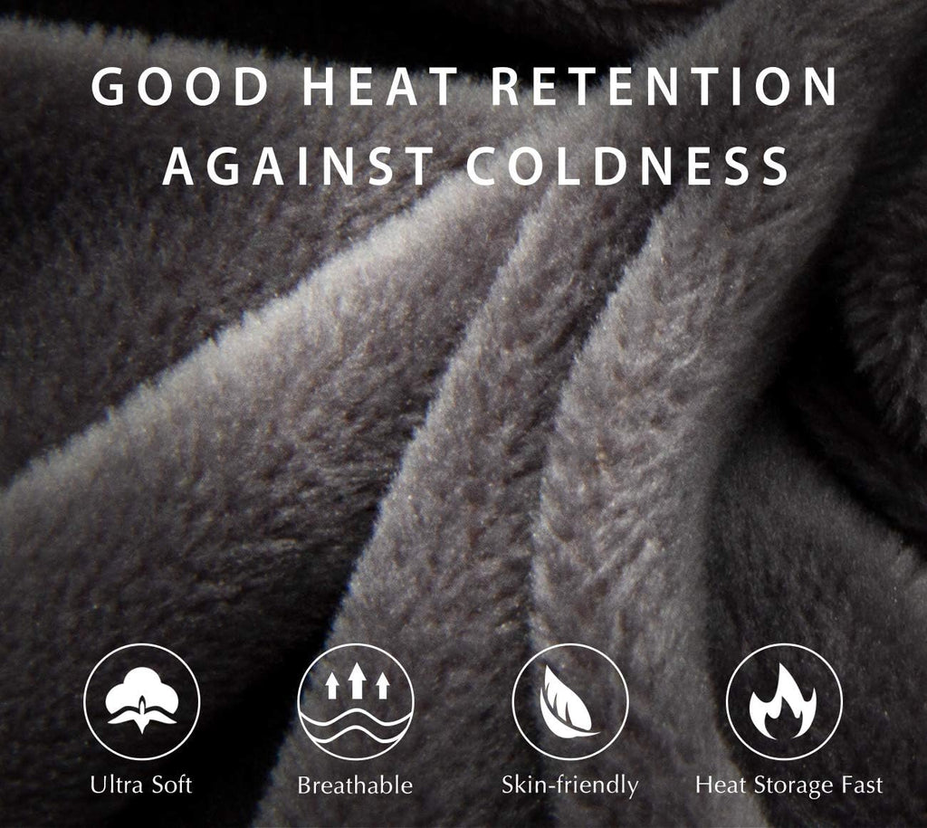 Girls' Winter Hooded Puffer Jacket with Luxurious Fleece Lining